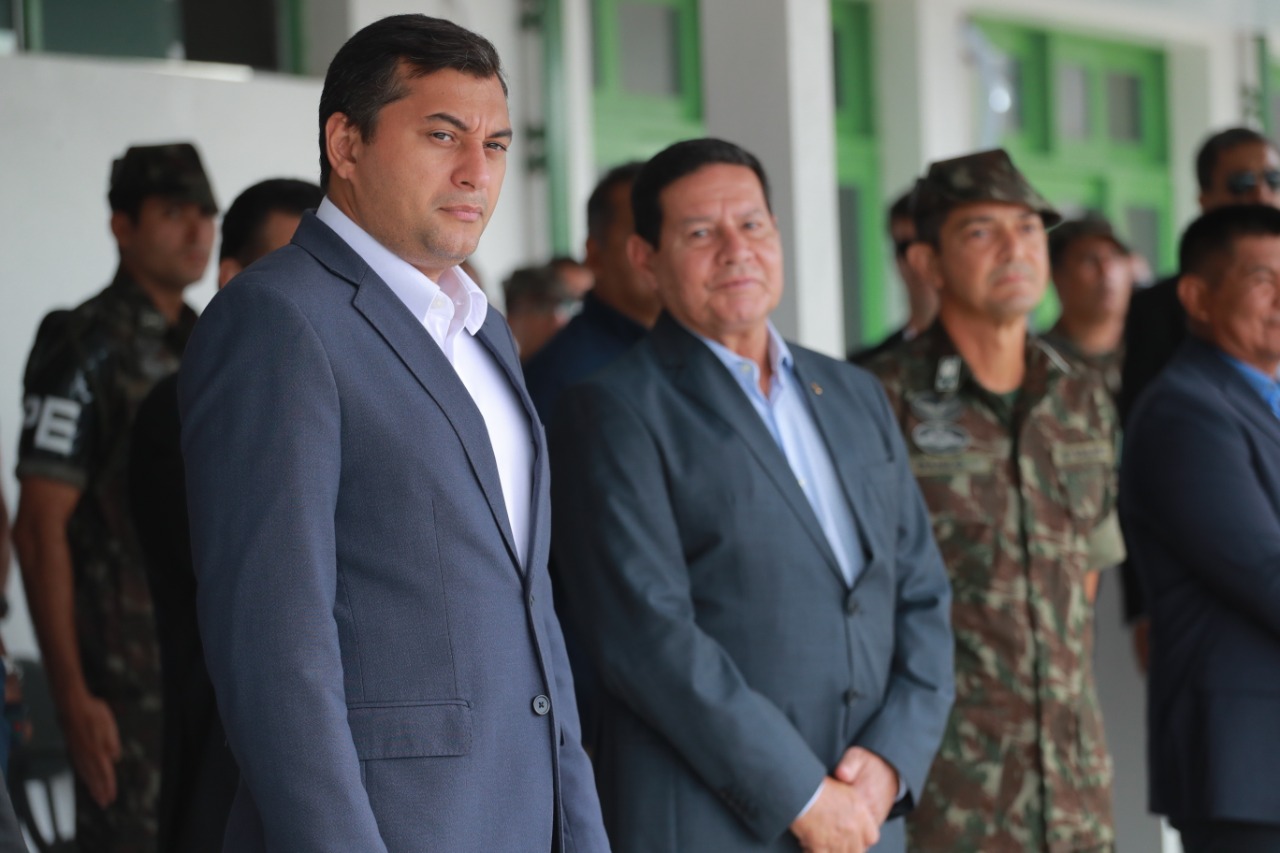 Wilson Lima diz que visita de Hamilton Mourão ao Amazonas mostra compromisso do Governo Federal com a região