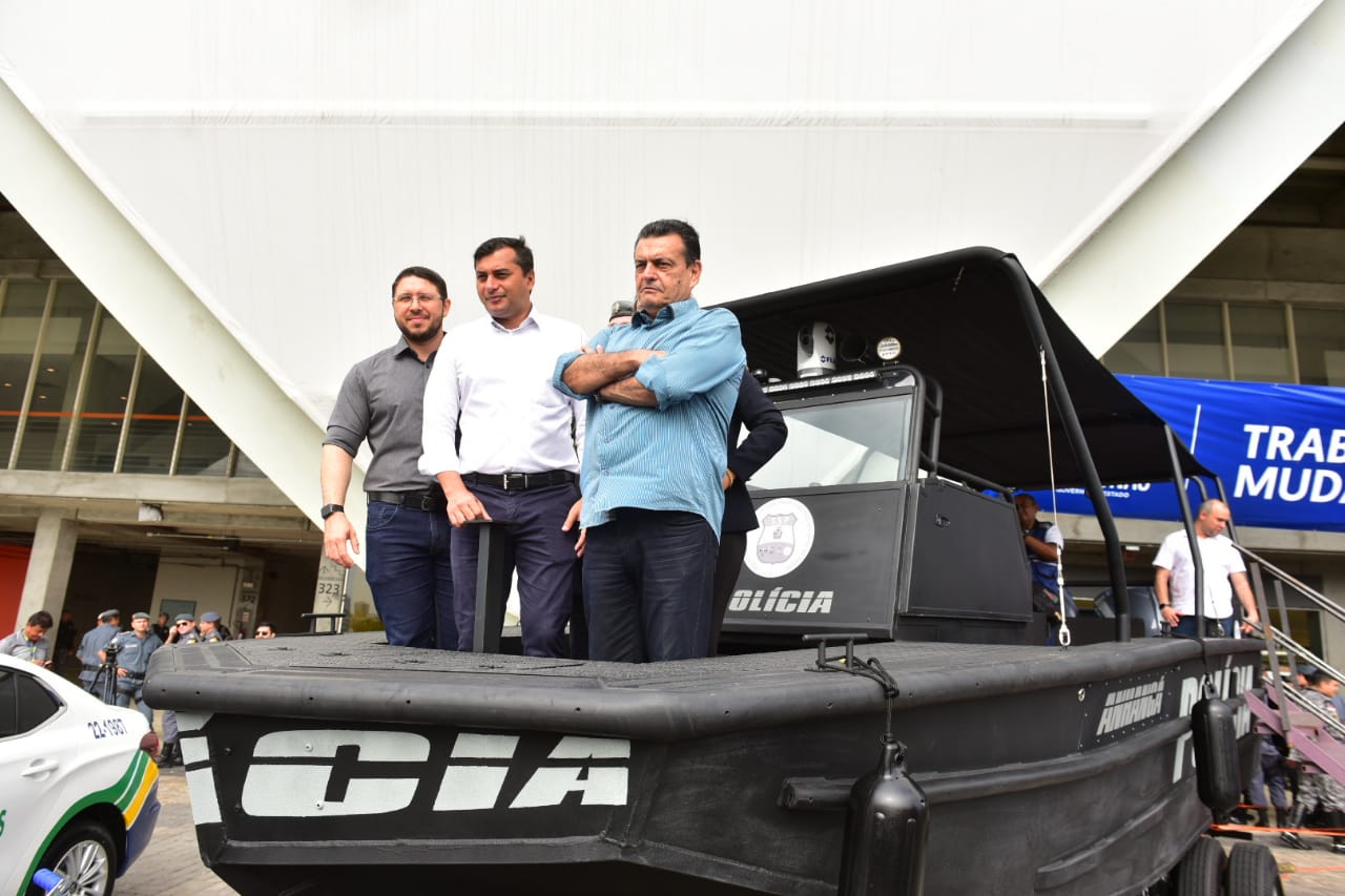 Wilson Lima entrega mais de R$ 3,5 milhões em equipamentos para reforçar segurança pública no Amazonas