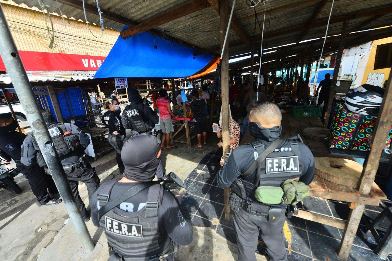 Forças de Segurança deflagram operação ‘Fique em Casa’ em pontos comerciais de Manaus