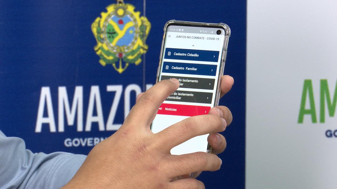 Governo do Amazonas adota aplicativo para monitoramento de pacientes com Covid-19 em isolamento domiciliar