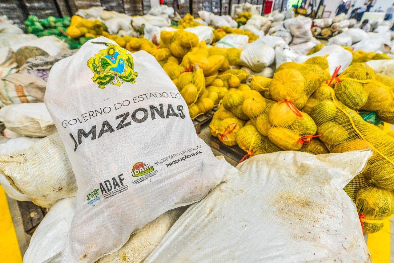Governo do Amazonas compra mais 76 toneladas de produtos da agricultura familiar