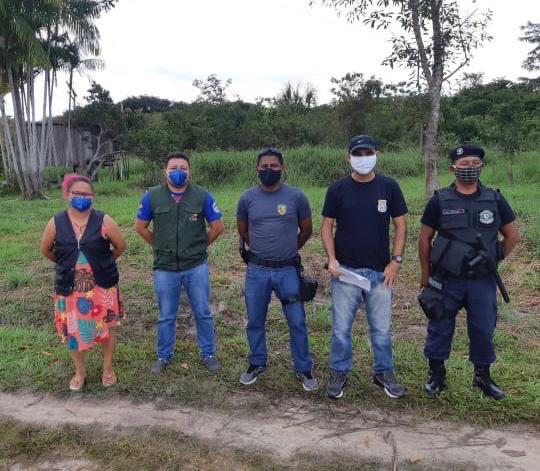 Polícia Civil participa de ação para fiscalizar cumprimento de medidas restritivas em combate à Covid-19, em Santa Isabel do Rio Negro