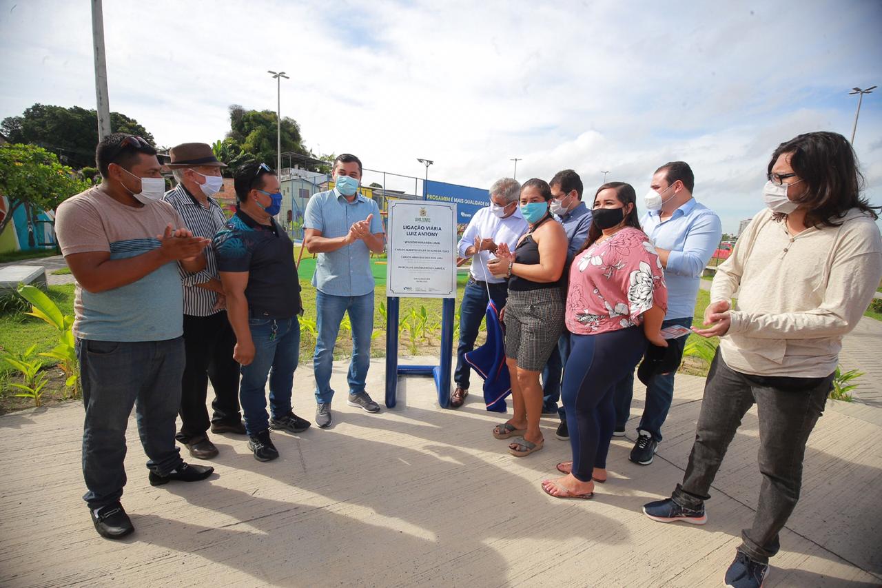 Wilson Lima inaugura obras do Prosamim no bairro Presidente Vargas, com investimentos de R$ 137 milhões
