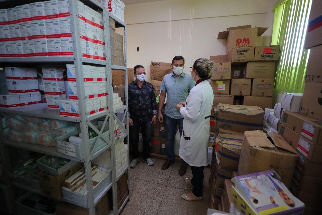 Wilson Lima visita hospital de Humaitá e reforça atenção ao interior durante a pandemia