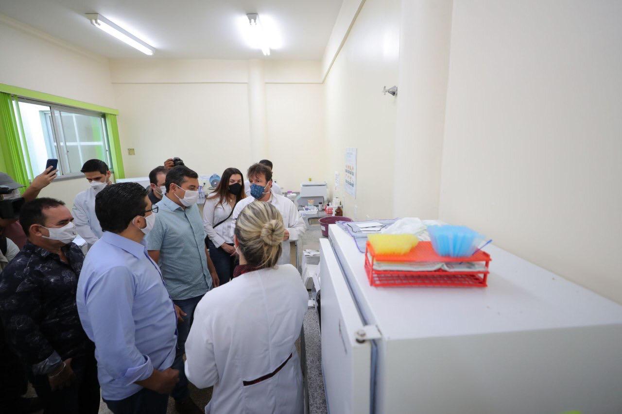 Wilson Lima visita hospital de Humaitá e reforça atenção ao interior durante a pandemia