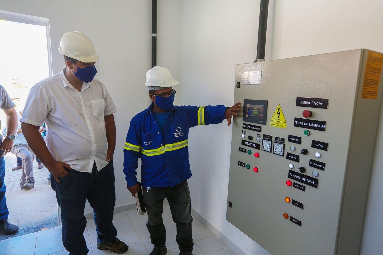 Governo do Estado inicia nova fase dos testes no sistema de esgotamento sanitário construído pelo Prosamim