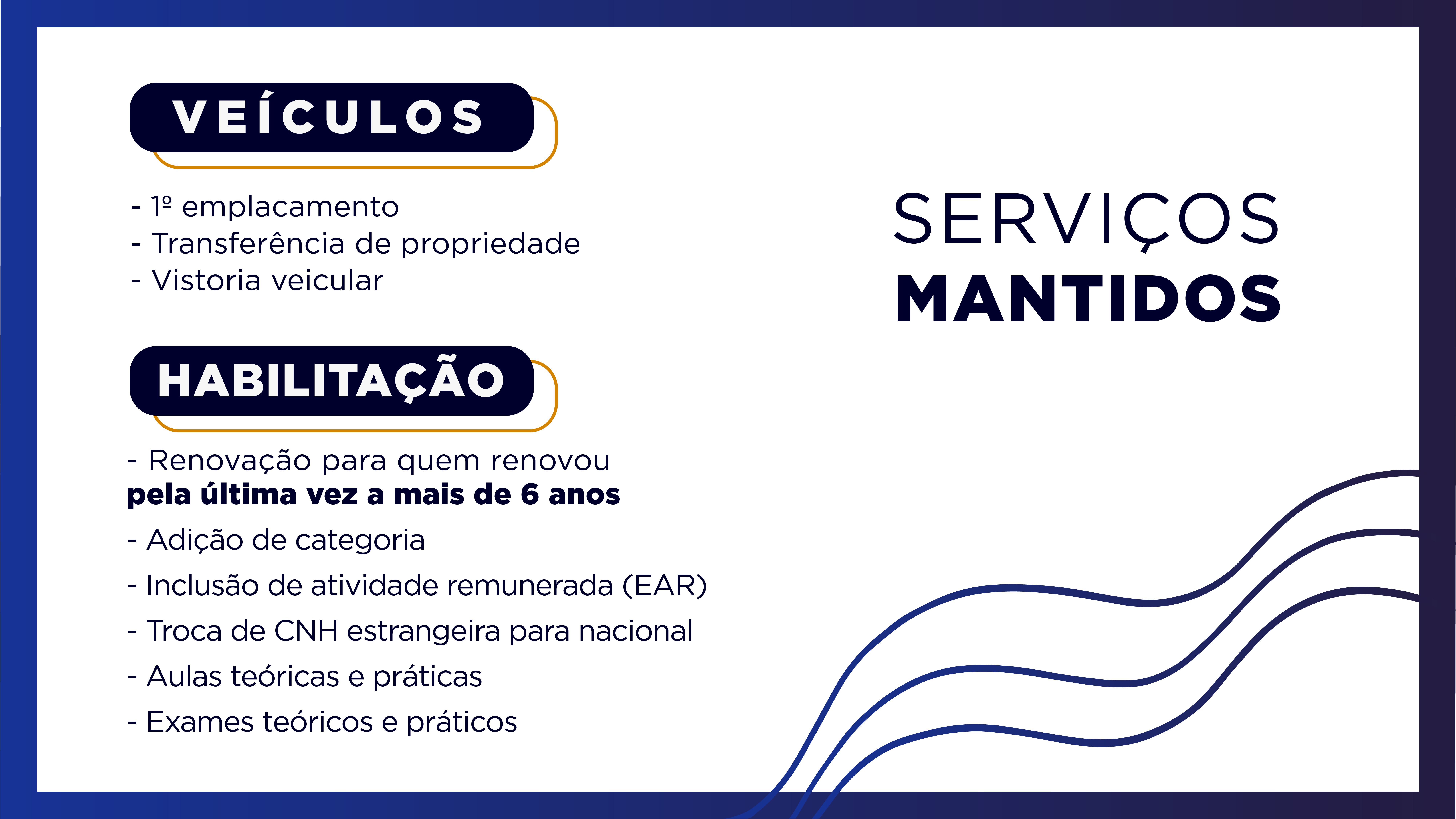 Detran-AM anuncia mudança no atendimento presencial