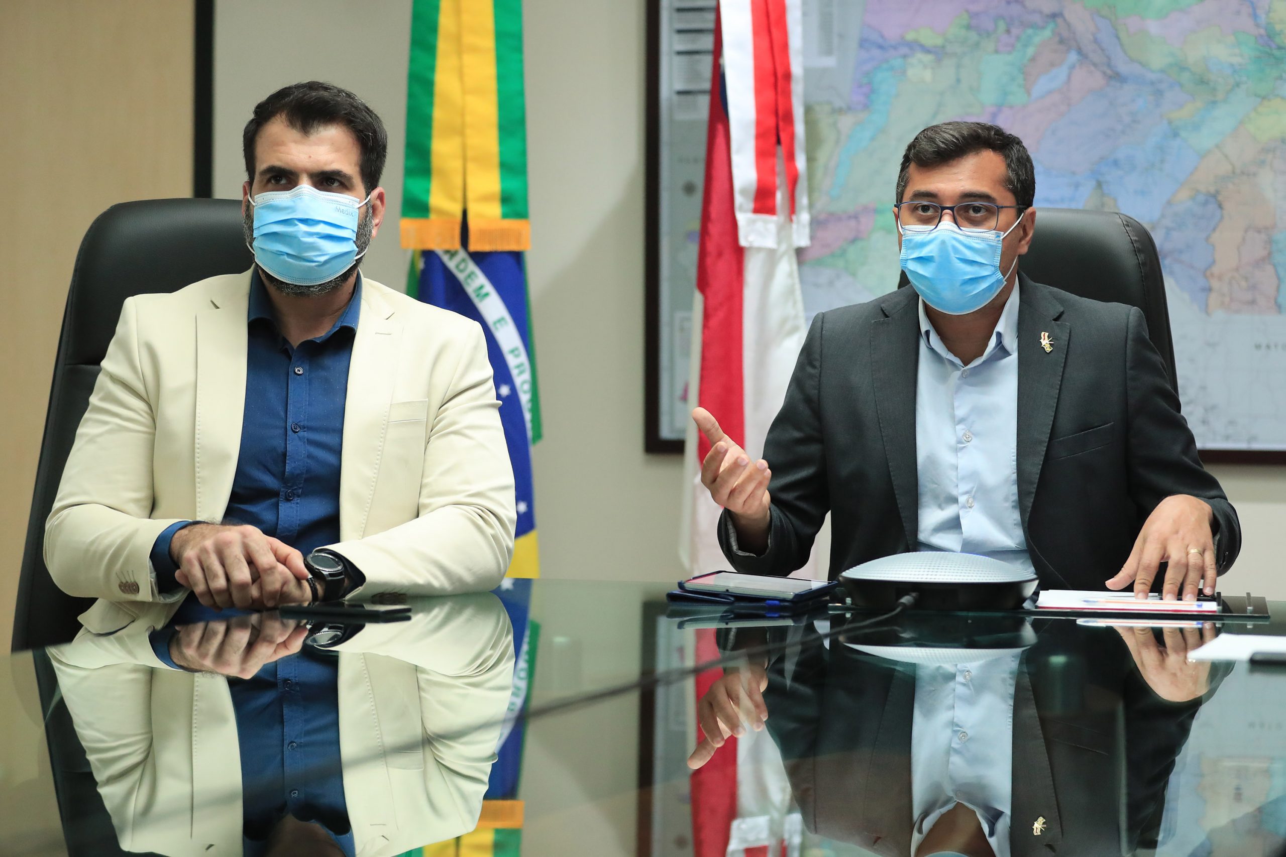 Wilson Lima destaca ações do Amazonas no combate às mudanças climáticas