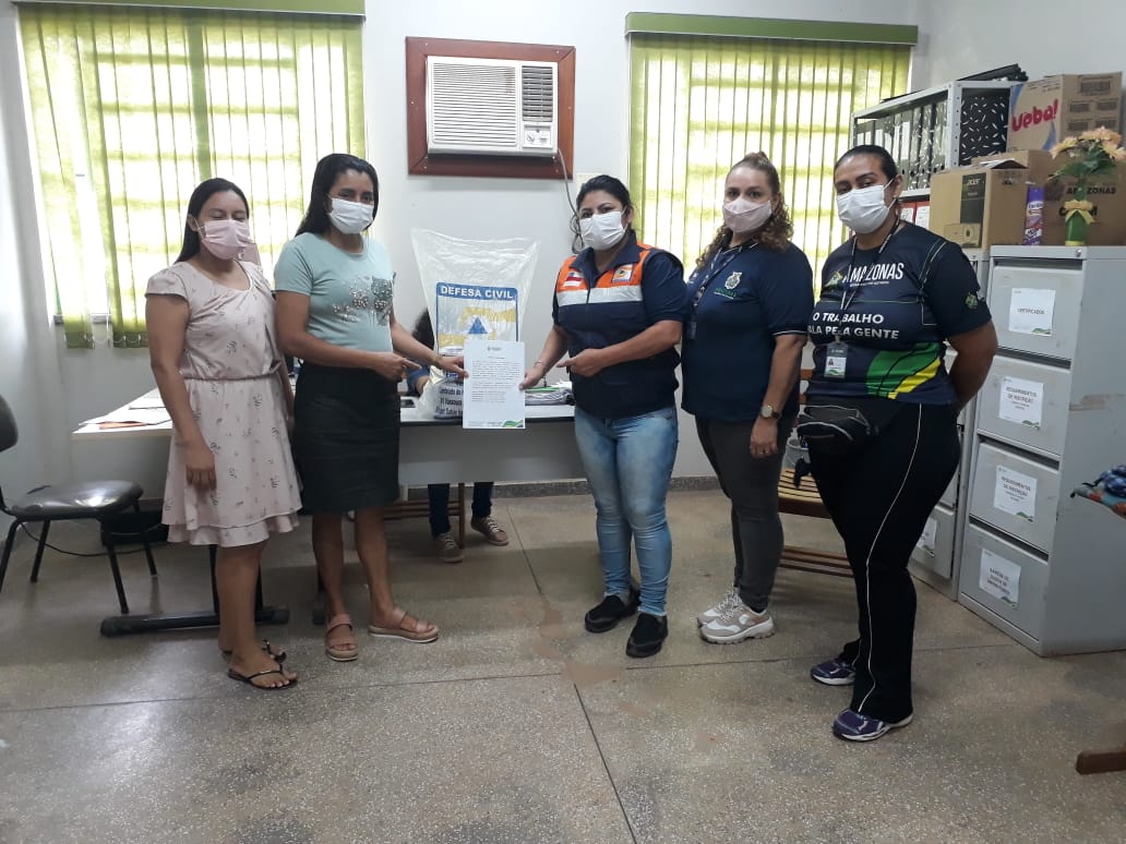 Auxílio Estadual Enchente beneficia 1.340 famílias em Beruri