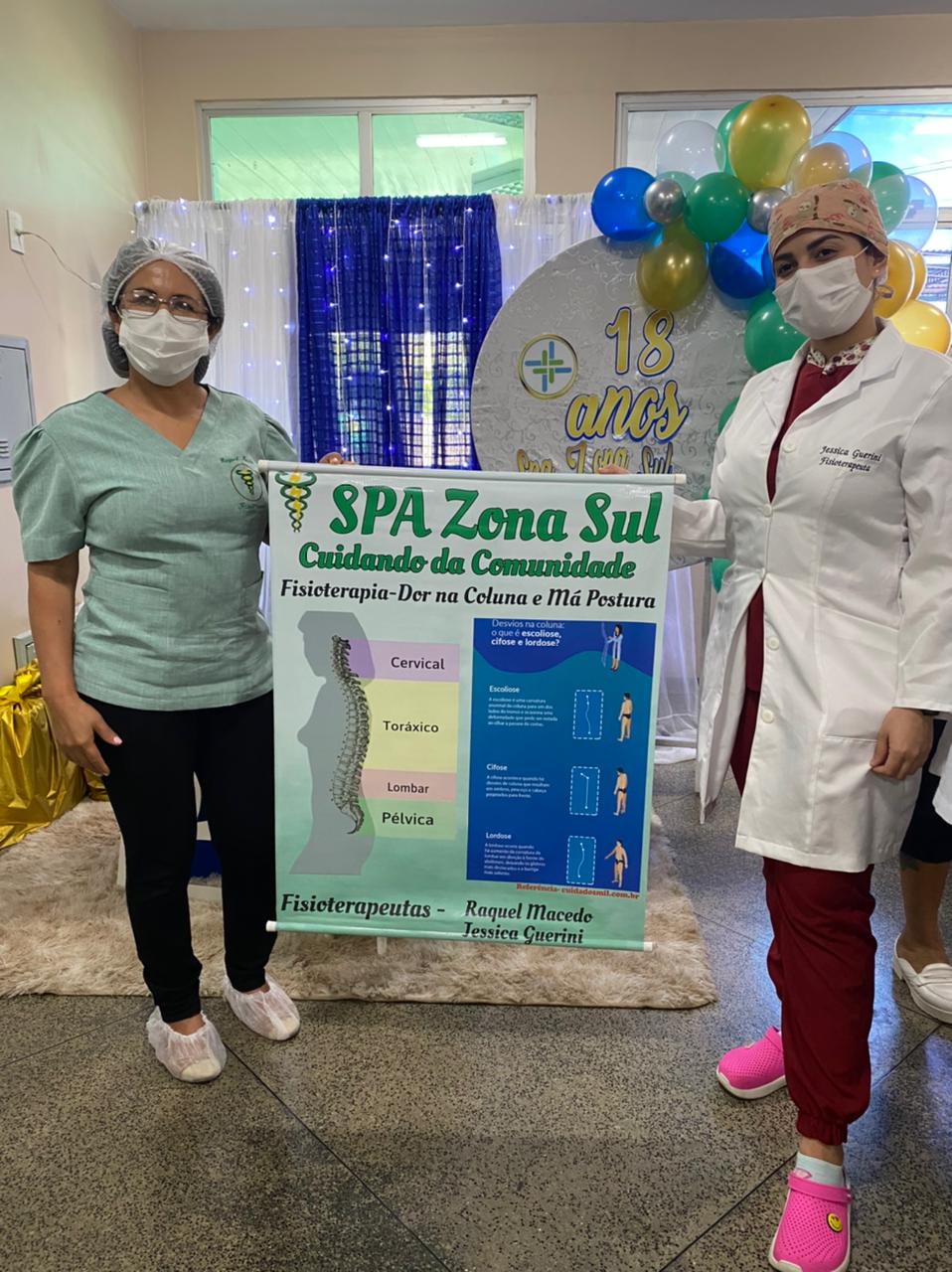 Saúde e bem-estar: SPA Zona Sul realiza ações em comemoração aos 18 anos da unidade