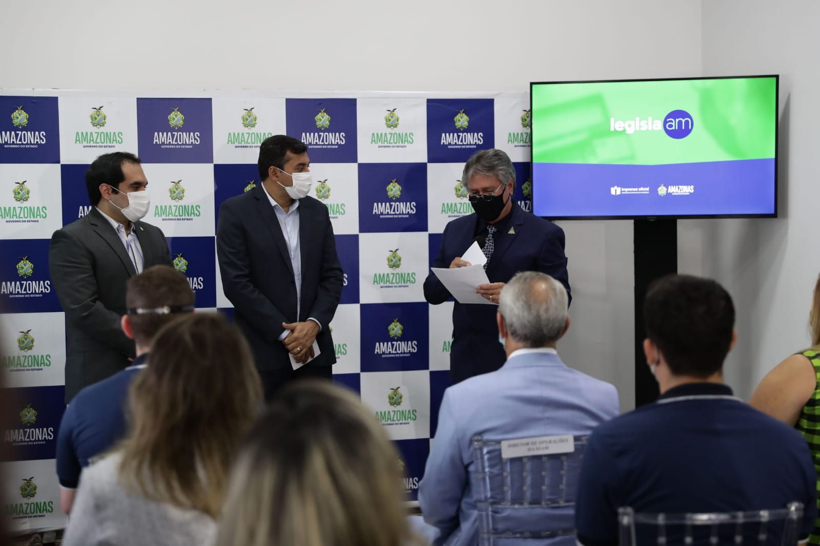 Governador Wilson Lima lança Legisla.AM, plataforma on-line que reúne leis estaduais