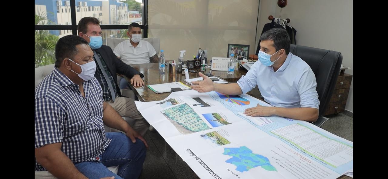 Governador Wilson Lima anuncia investimento de R$2,3 milhões para melhorar qualidade do abastecimento de água em Japurá