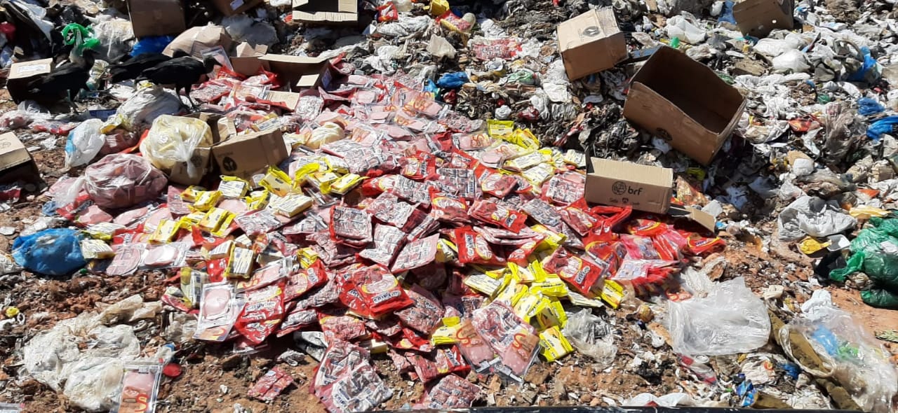 Adaf e Decon apreendem mais de 400 quilos de alimentos impróprios para o consumo humano