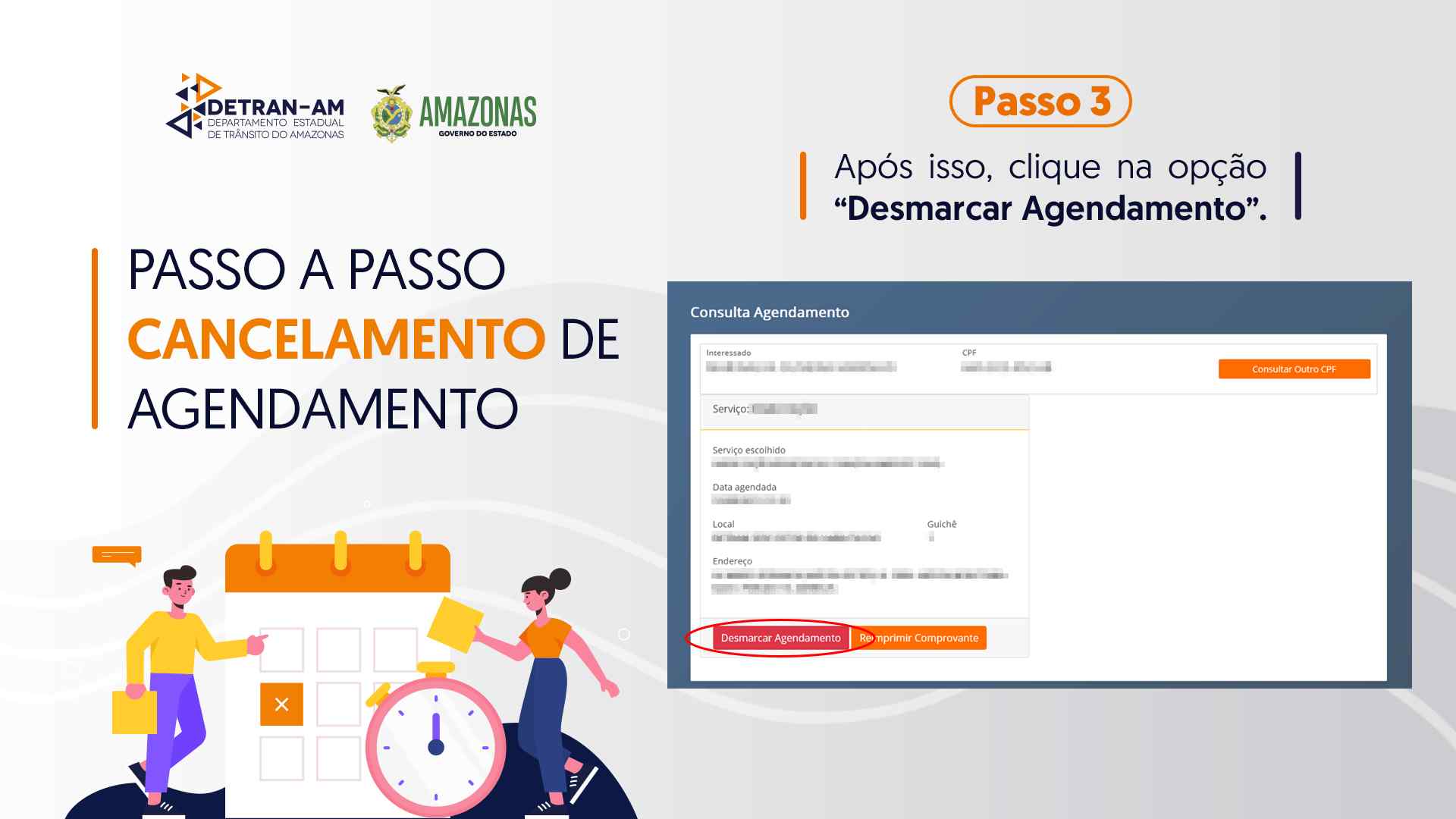 Usuários faltosos prejudicam atendimento de CNH no Detran-AM