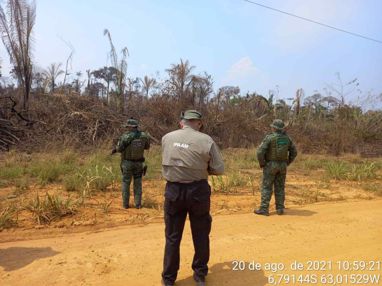 Operação Tamoiotatá fiscaliza oito locais com registro de crimes ambientais em Apuí e Humaitá