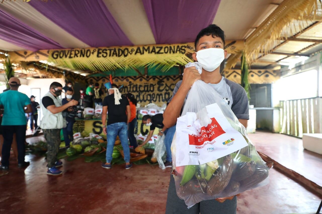 Governo do Amazonas investe R$ 38 milhões na agricultura familiar com aquisição de alimentação escolar