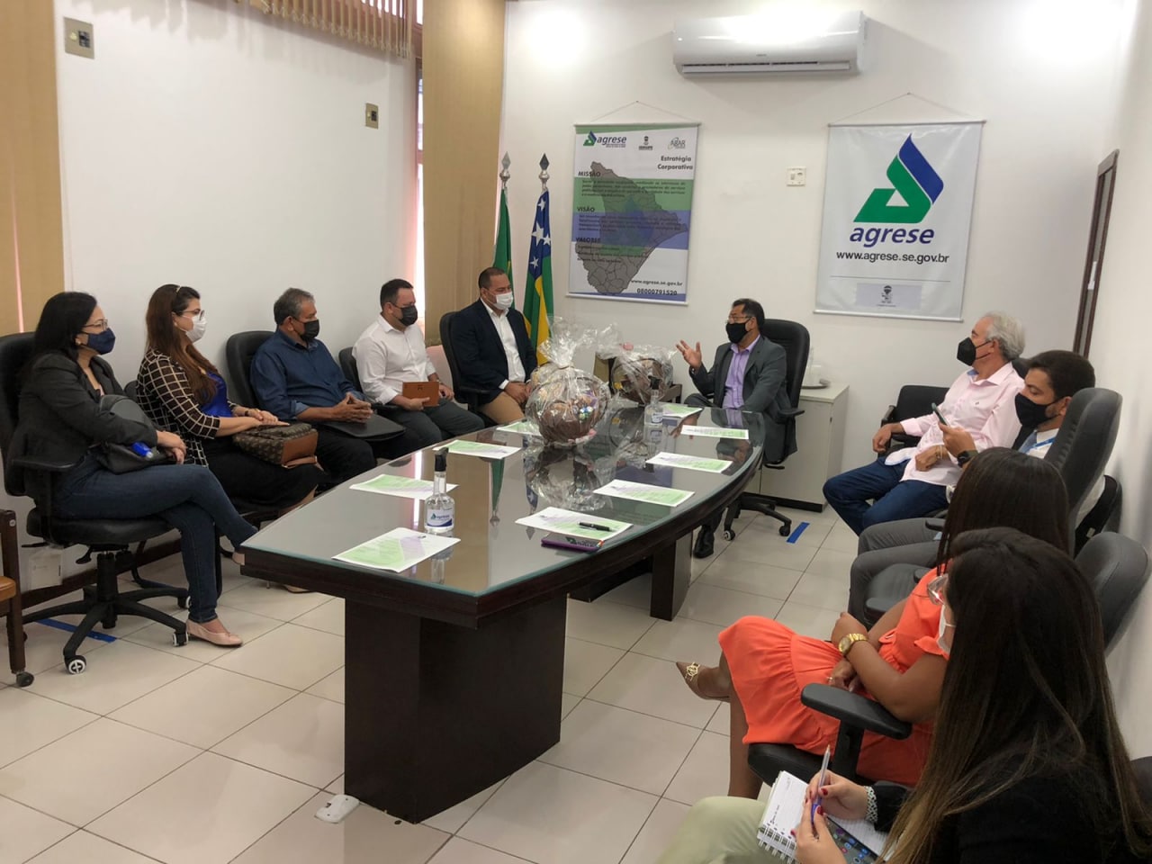 Com foco no gás natural canalizado, Arsepam troca experiências com Agência Reguladora de Sergipe