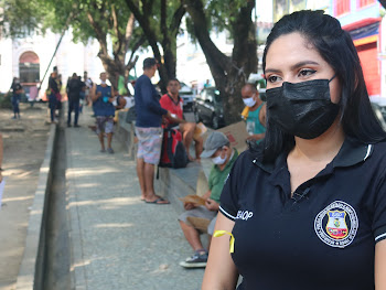 Ação social da SSP-AM atende mais de 200 pessoas no Centro de Manaus