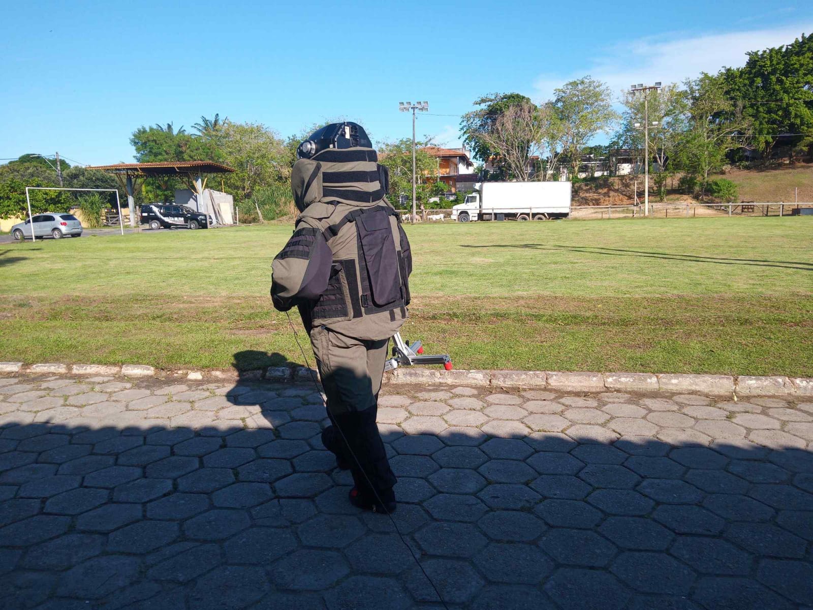 Suspeita de bomba: Grupo Marte orienta população a deixar local e ligar imediatamente para 190