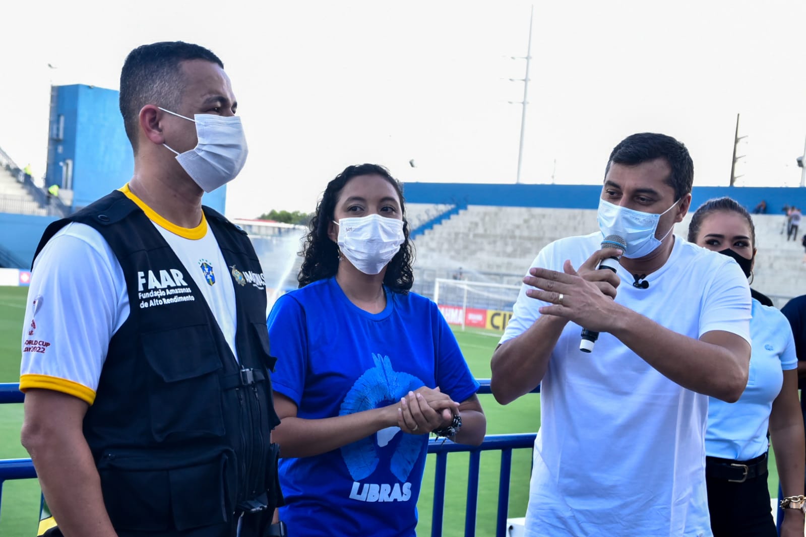 Seleção Brasileira realiza treino no Estádio da Colina pela primeira vez na história