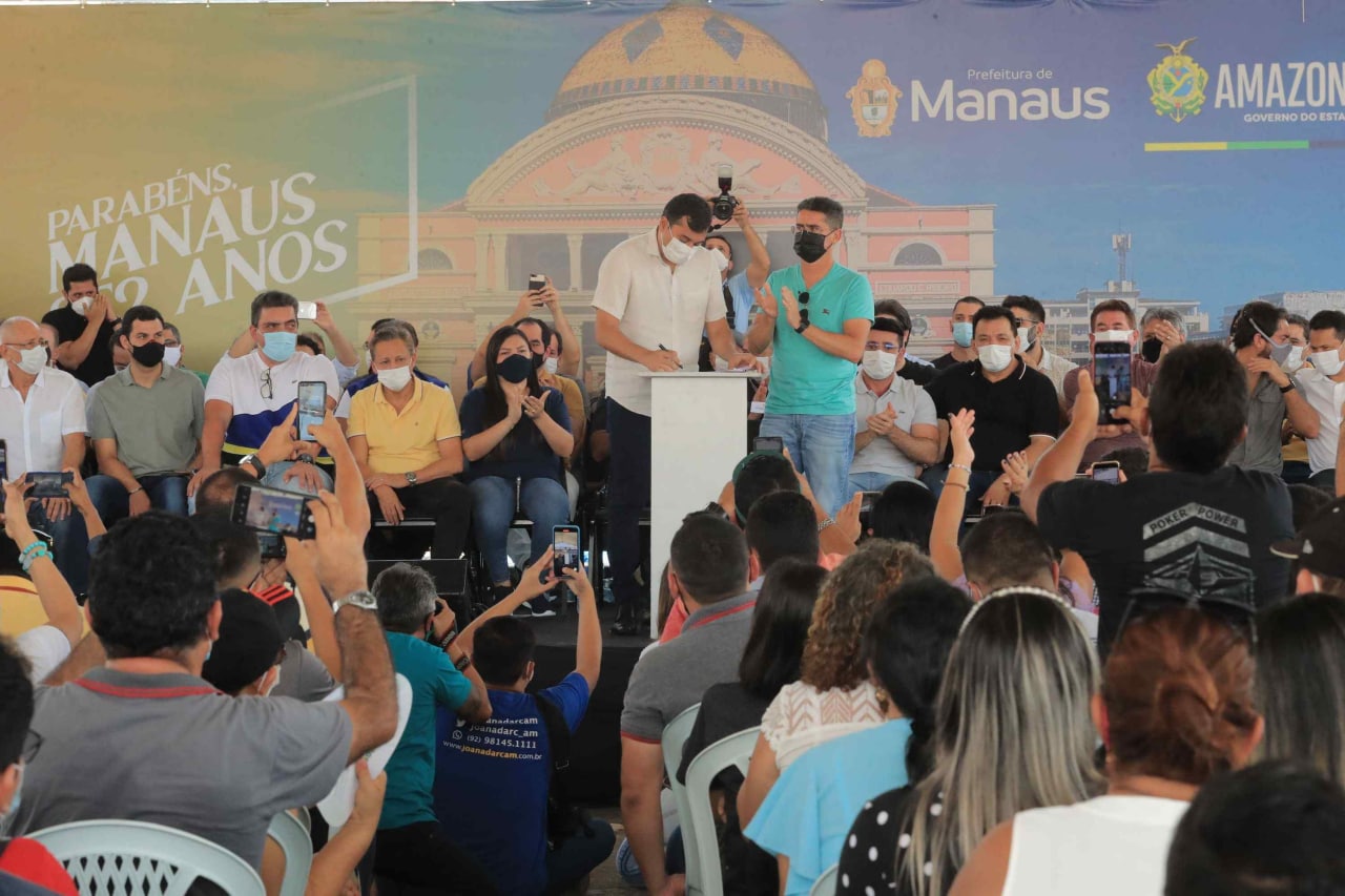 Pacotão para Manaus: maior volume de recursos vai para transporte público, recapeamento de ruas e novo viaduto