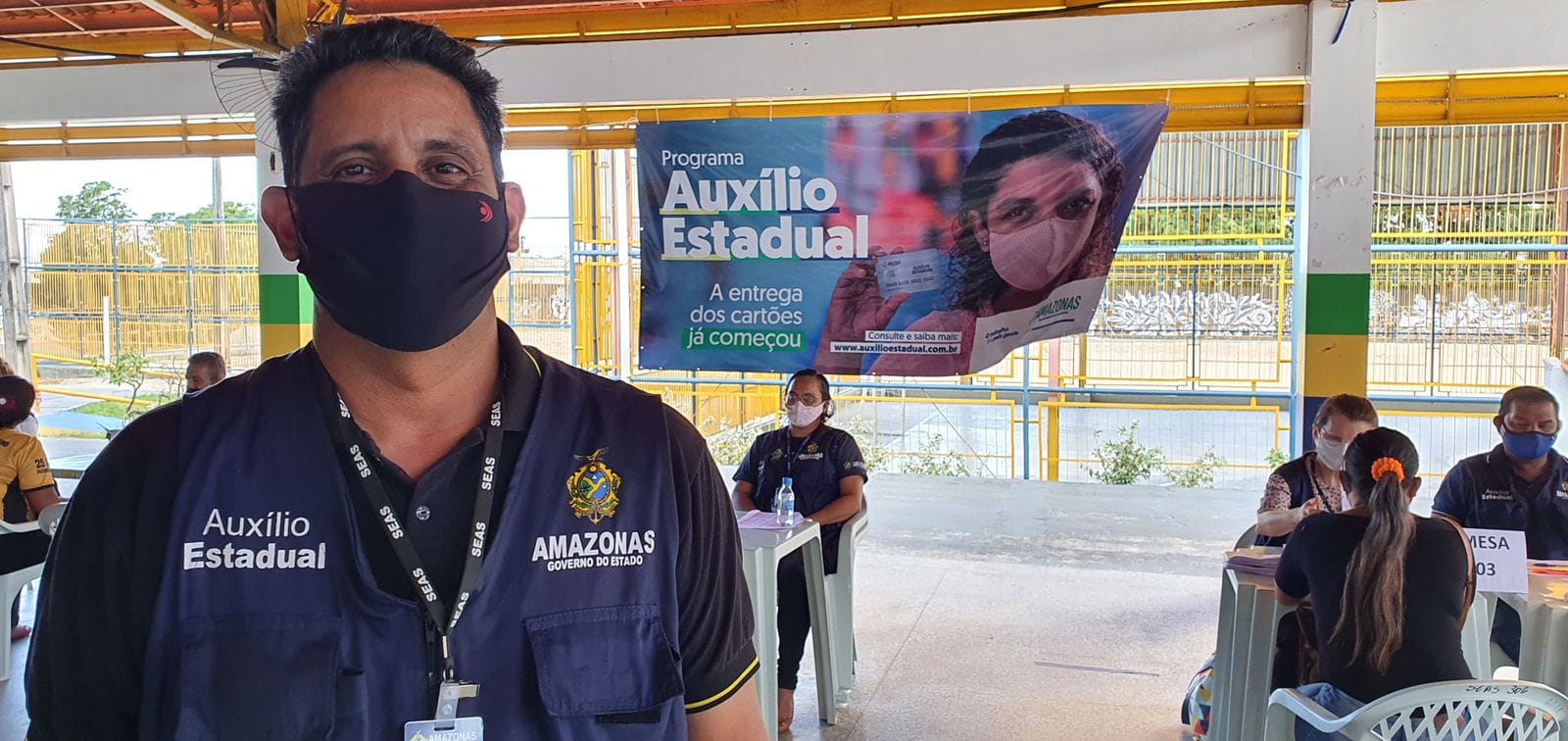 Primeiro dia de entrega do Auxílio Estadual distribui mais de 7,5 mil cartões