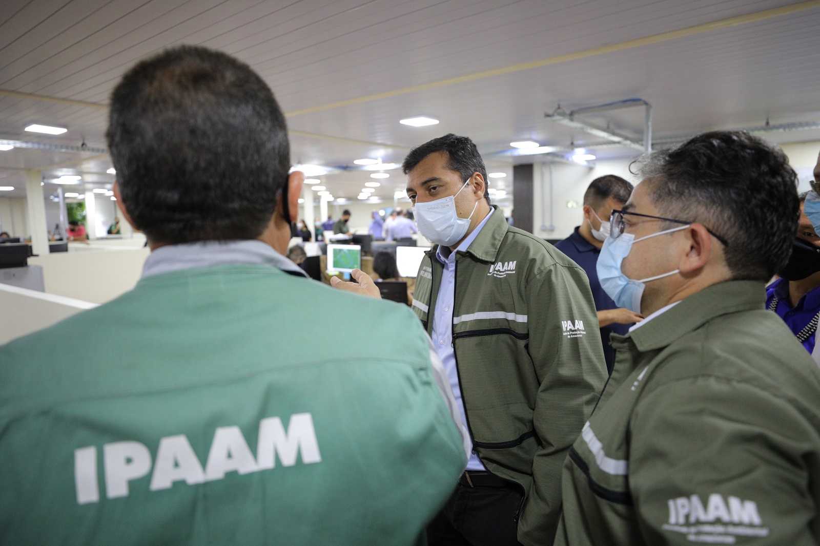 Governador Wilson Lima inaugura Centro de Monitoramento Ambiental e Áreas Protegidas do Amazonaslva_Secom