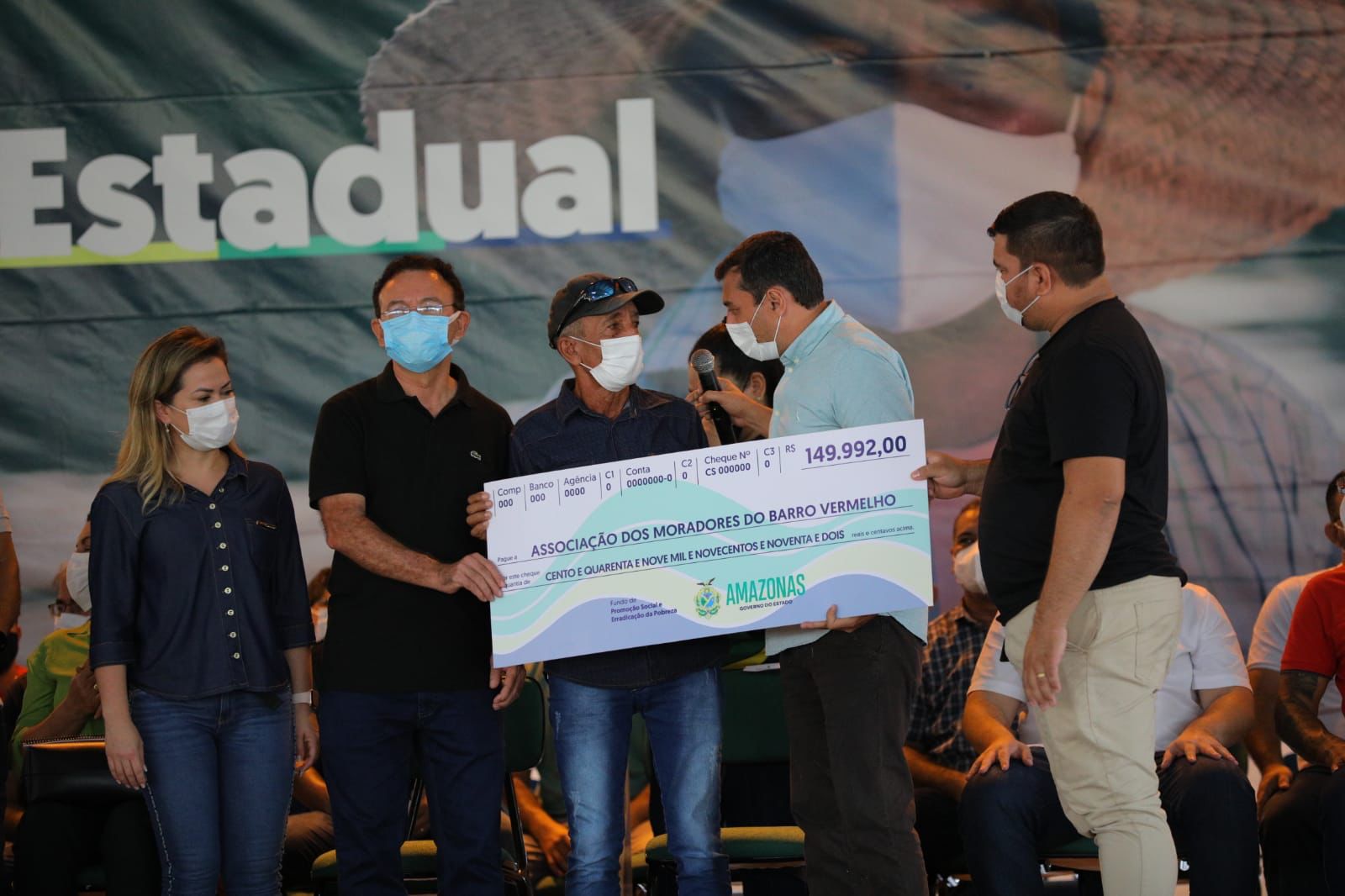 Com 3,7 mil famílias contempladas, Wilson Lima inicia entrega do Auxílio Estadual em Humaitá