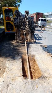 Técnica aplicada a obras de gasoduto destaca-se por mitigar danos à pavimentação de ruas e à mobilidade urbana