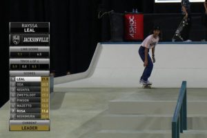 Rayssa vira na última manobra e é campeã em Jacksonville