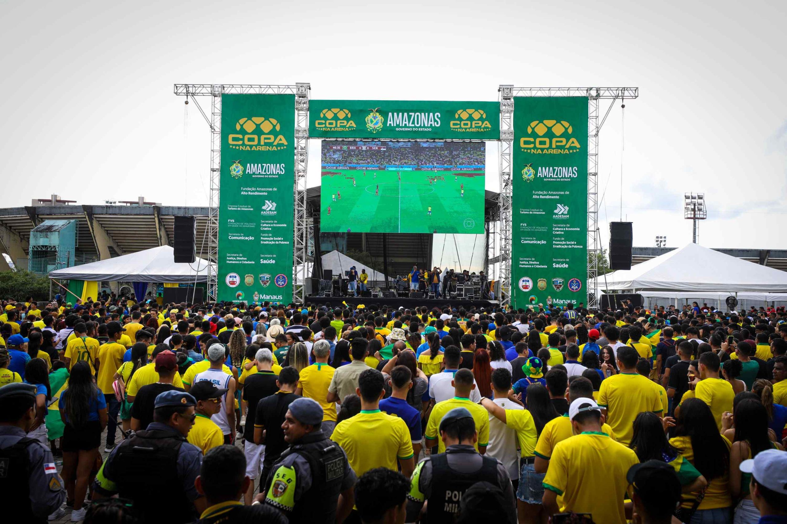 Arena da Amazônia reúne mais de 12 mil torcedores no primeiro dia de ‘Copa na Arena’