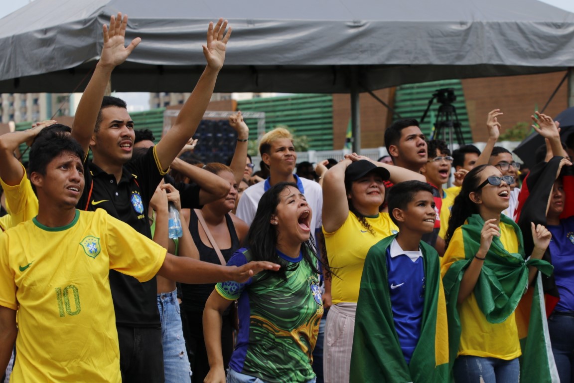 Copa na Arena mobilizou 27 mil torcedores durante transmissões dos jogos do Brasil pela Copa do Mundo 2022