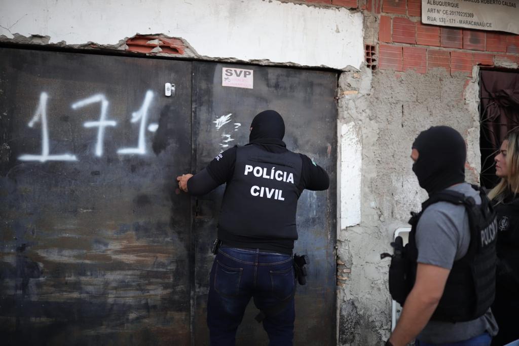 No Ceará, PC-AM e PC-CE deflagram operação e prendem responsáveis por golpes no Amazonas e em outros estados