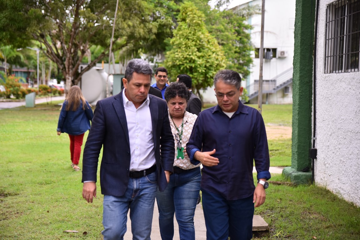 Vice-governador Tadeu de Souza visita Centro de Monitoramento Ambiental do Ipaam