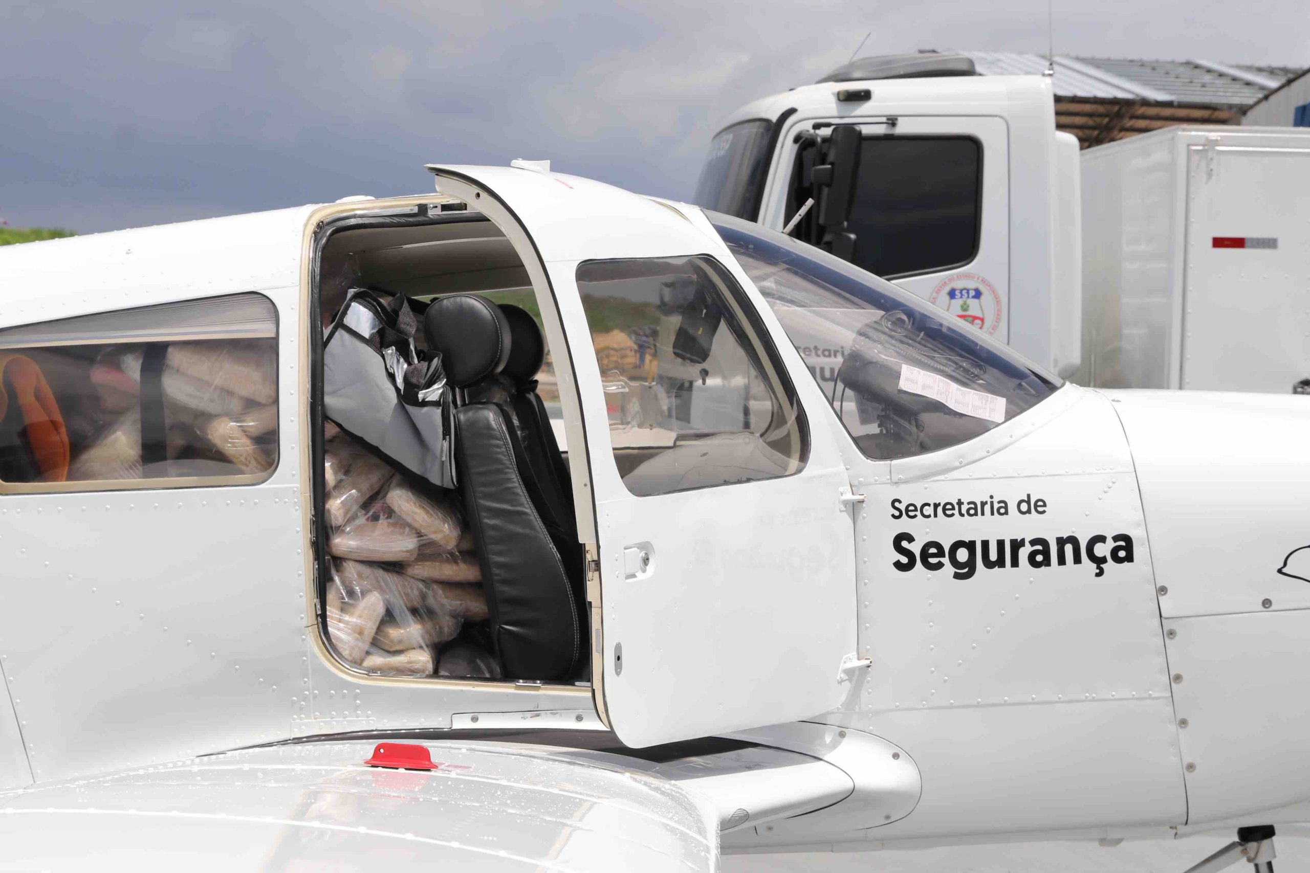 Transporte para a capital é uma medida de segurança para apreensão de grandes cargas