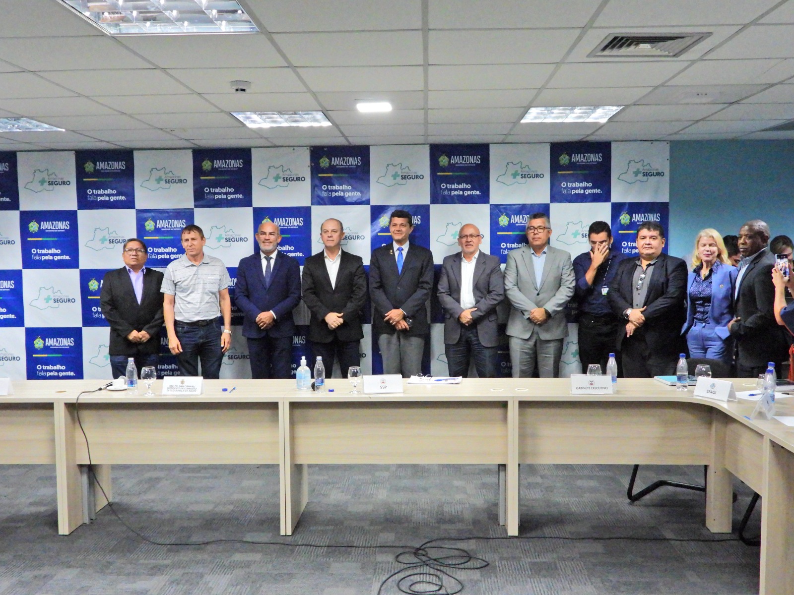 General Mansur apresenta desempenho de 2022 da SSP-AM em visita técnica da Comissão de Segurança Pública