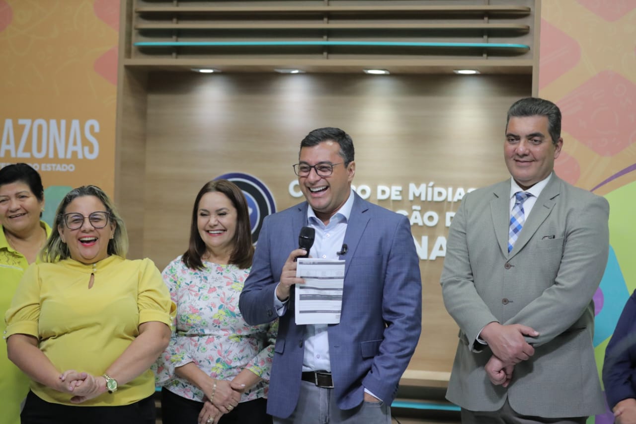 Wilson Lima destaca que Centro de Mídias da Seduc leva educação a mais de 23 mil estudantes de comunidades