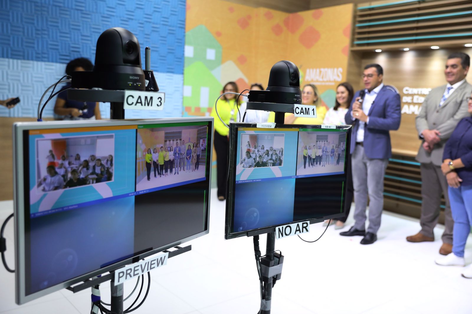 Wilson Lima destaca que Centro de Mídias da Seduc leva educação a mais de 23 mil estudantes de comunidades