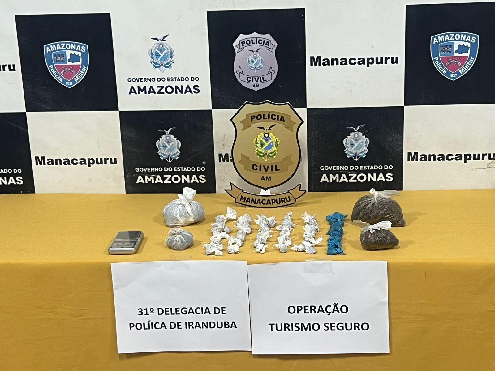 PC-AM deflagra Operação Turismo Seguro e prende trio envolvido em roubos a hotéis de selva