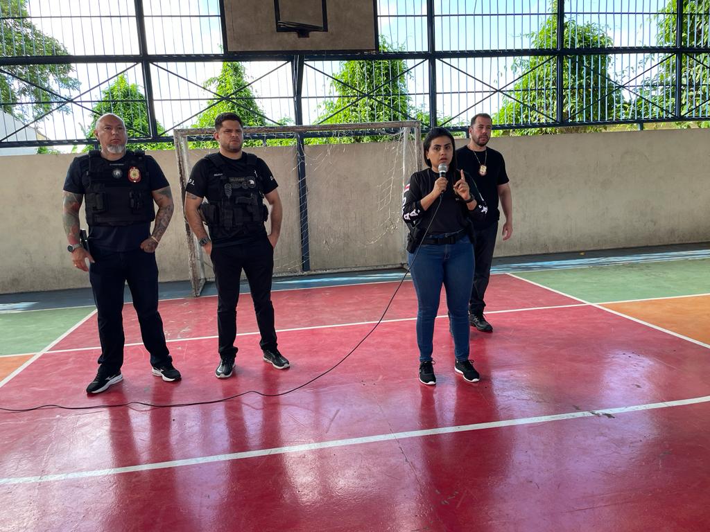 PC-AM realiza Operação Anjo da Guarda voltada a conscientização sobre segurança nas escolas