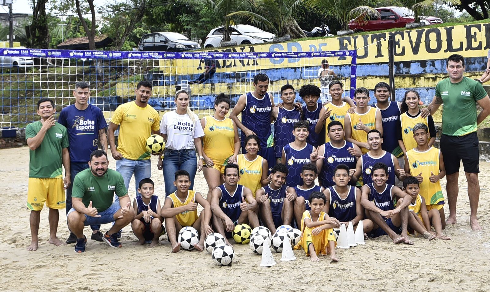 Mais Futevôlei nos Bairros chega na zona oeste de Manaus
