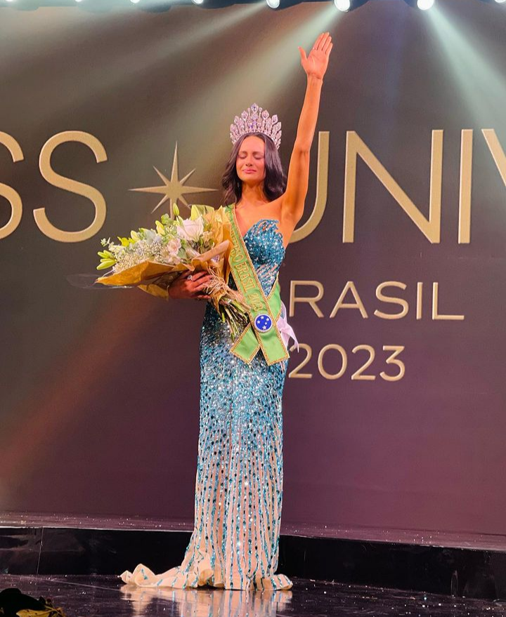 Com homenagem a 'Chama Crioula' em traje típico, candidata do RS vence o Miss Brasil