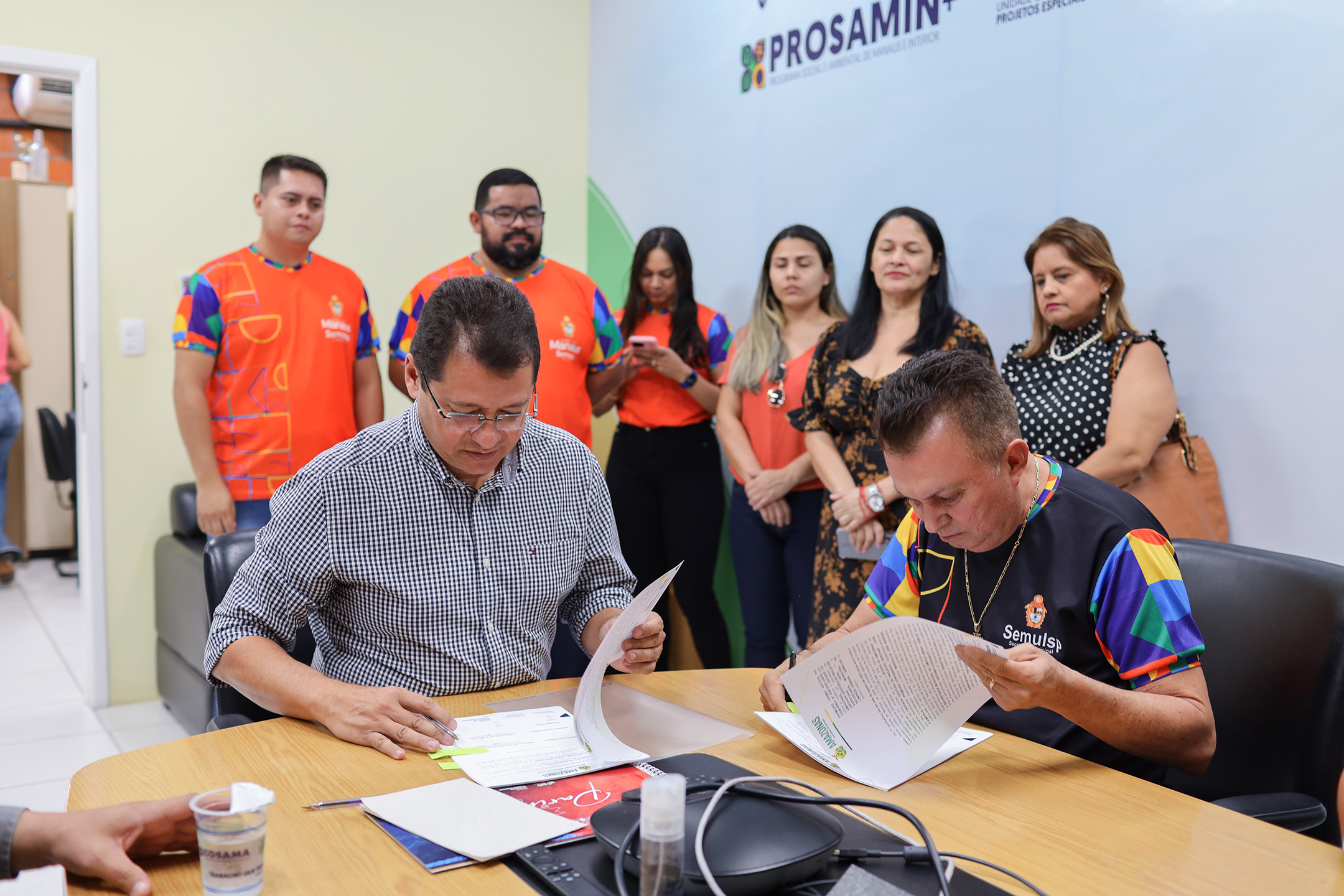 Governo do Amazonas e Prefeitura renovam convênio para manutenção dos parques e praças do Prosamin+ 
