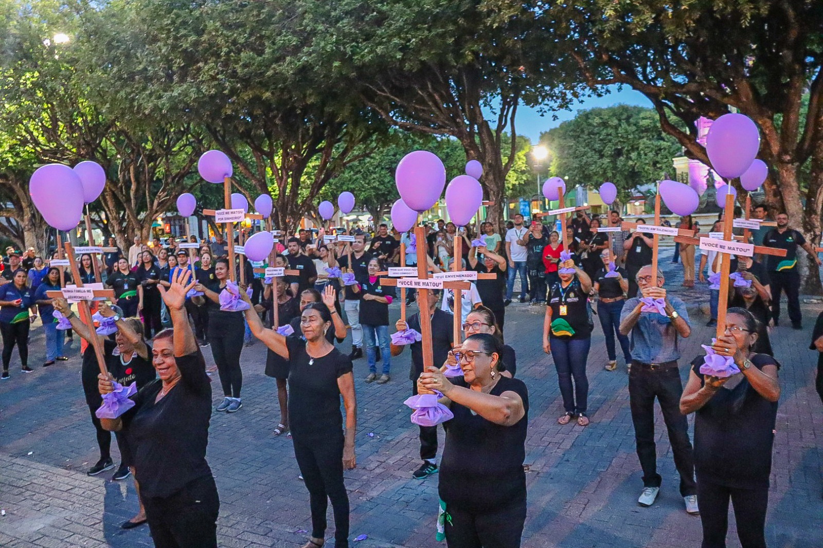 Dia D da Operação Virtude: ato público chama atenção para violência contra idosos