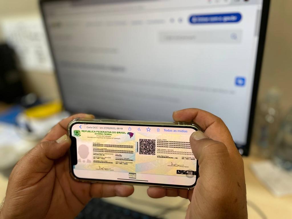 Digital: Cidadãos do Amazonas podem baixar a Carteira de Identidade Nacional por meio do aplicativo Gov.br