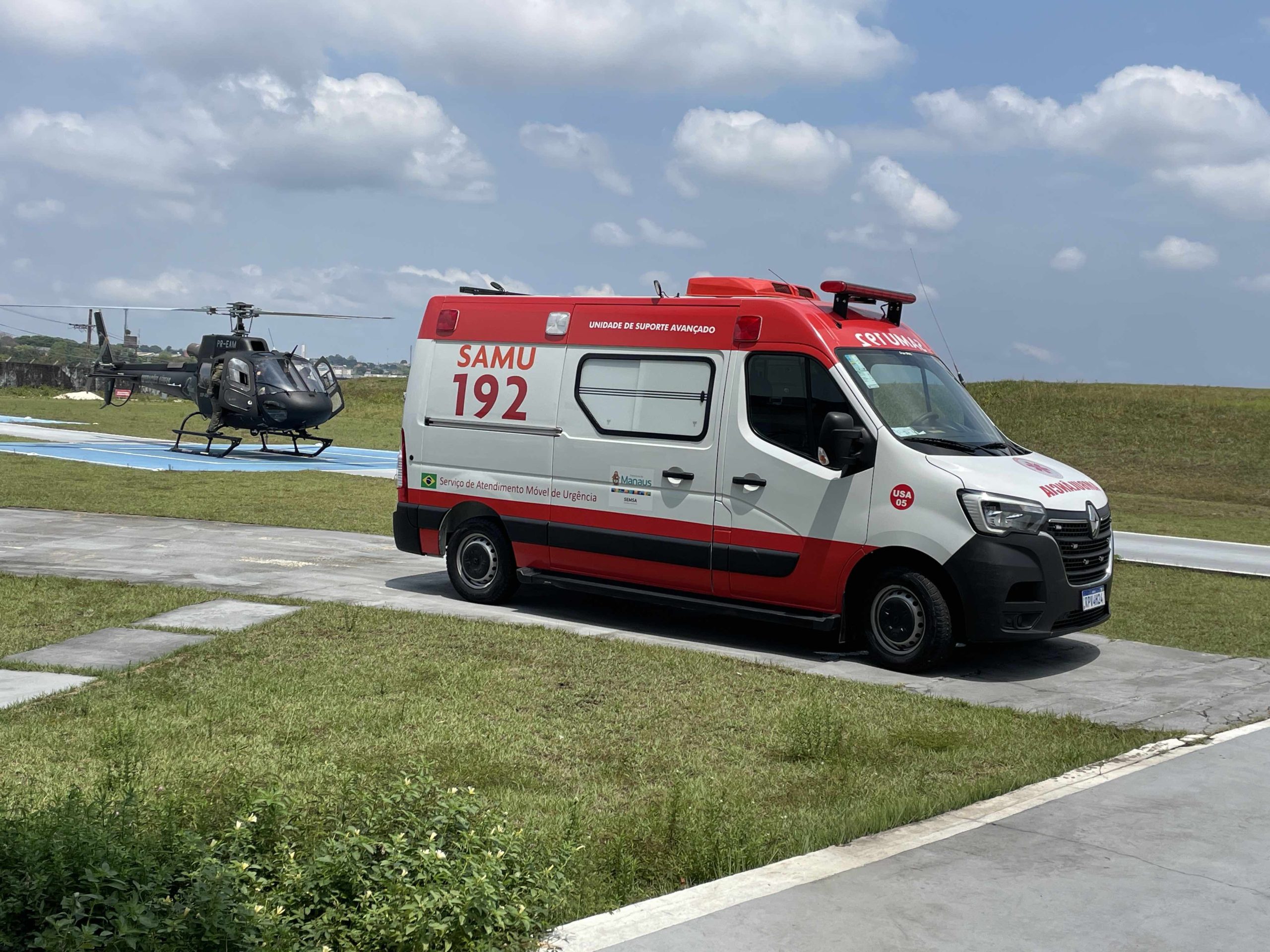 Departamento Integrado de Operações Aéreas atua em resgate de pacientes durante estiagem