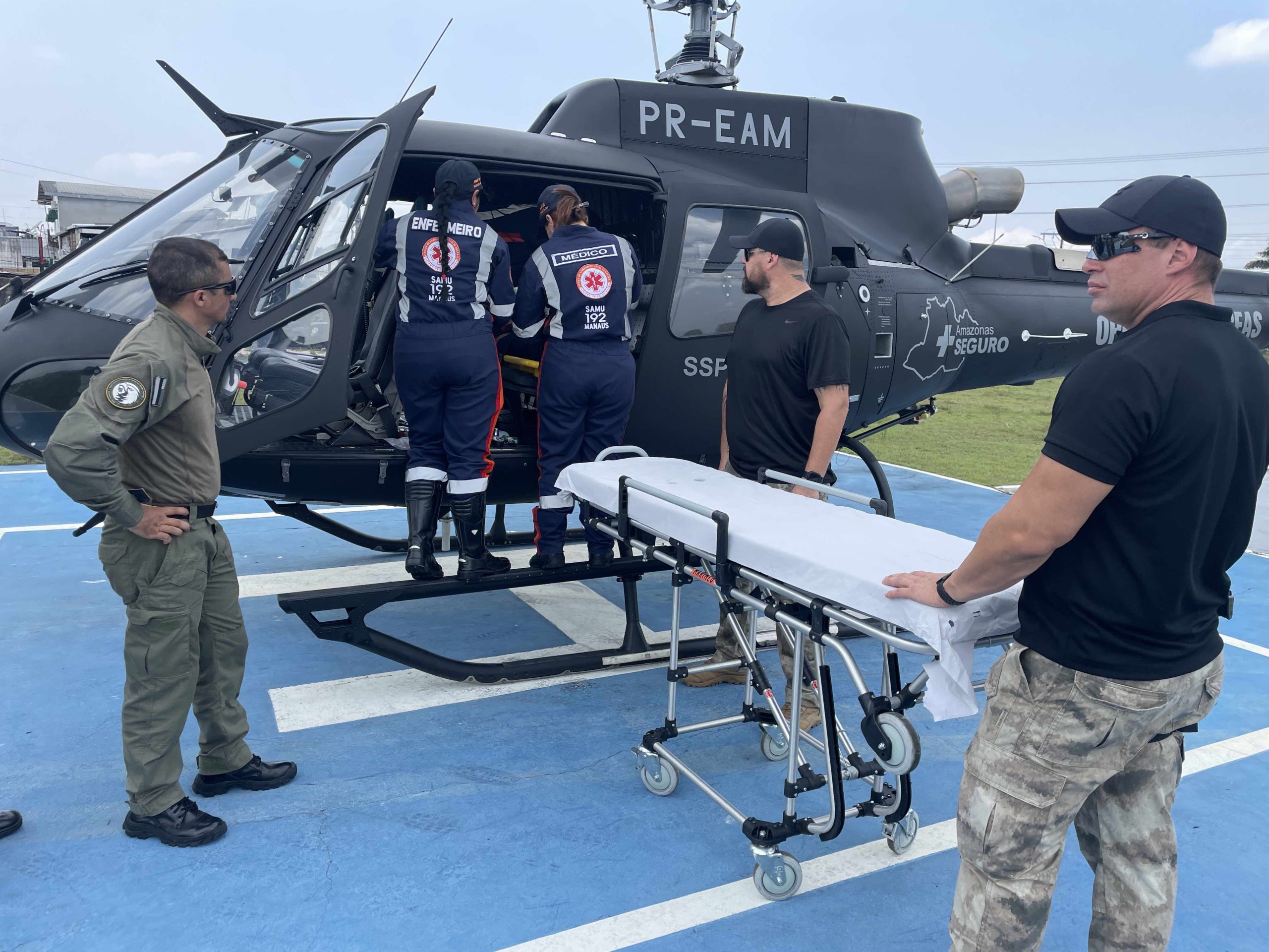 Departamento Integrado de Operações Aéreas atua em resgate de pacientes durante estiagem