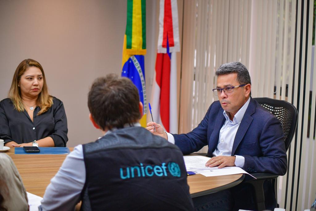 Governo do Amazonas e Unicef estudam medidas para conter impactos das mudanças climáticas na saúde de crianças