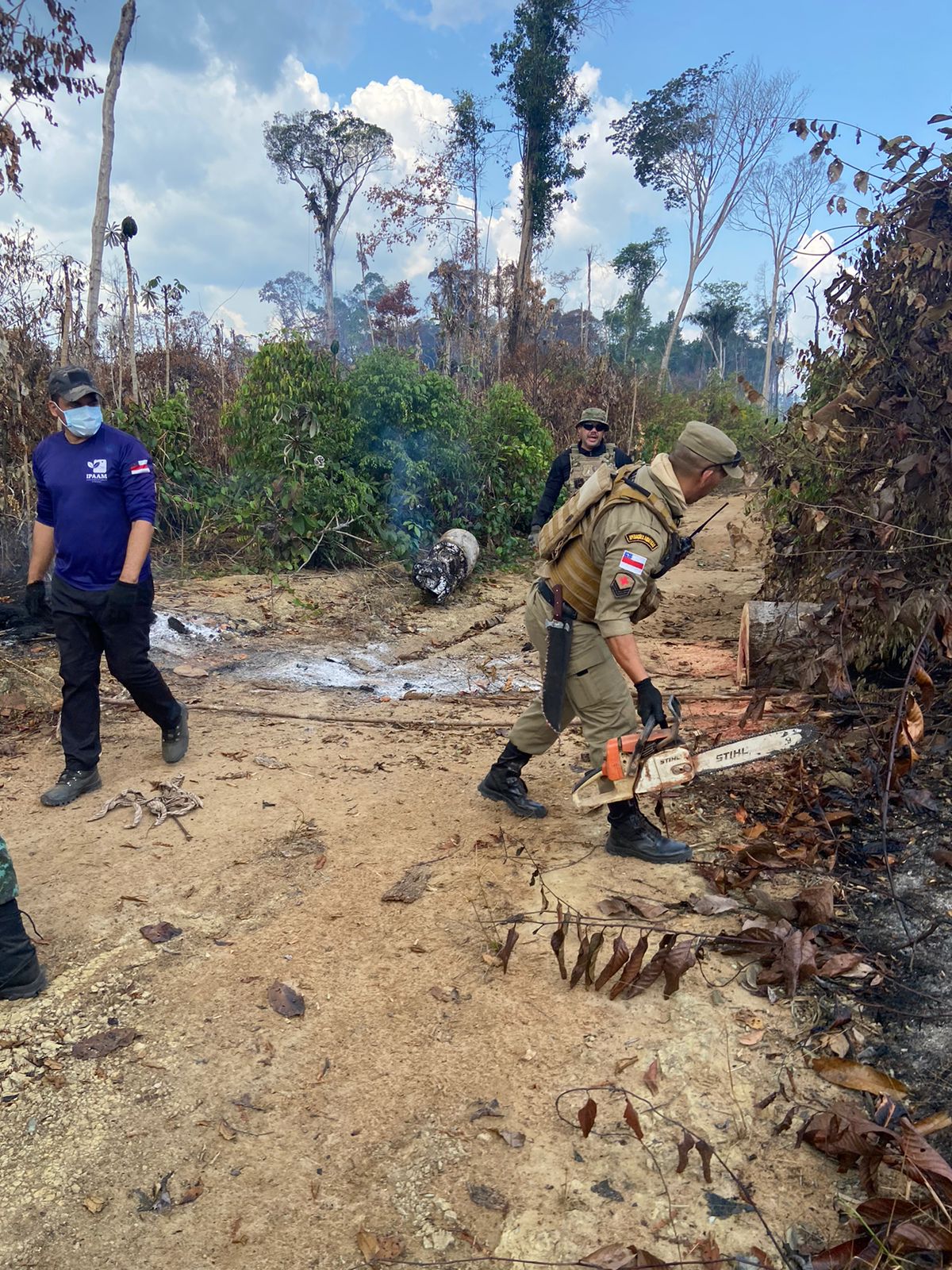 Medidas repressivas do Governo do Amazonas no combate a crimes ambientais resultam em ações de embargos, multas e infrações