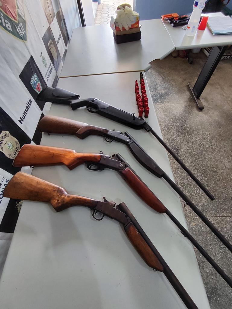 PC-AM, PMAM, Corpo de Bombeiros e DPTC deflagram Operação Terra Prometida em Humaitá